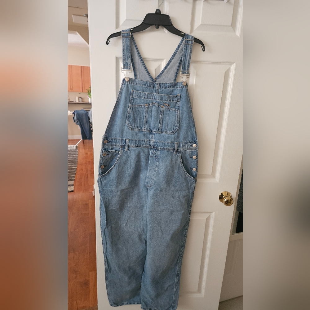 GAP Light Blue Denim Overalls